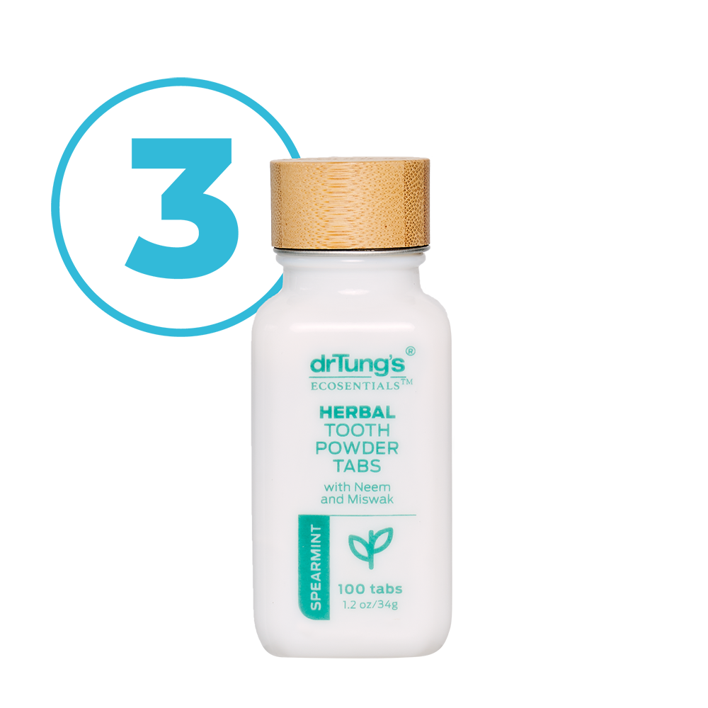 Step 3 Herbal Toothpowder Tabs