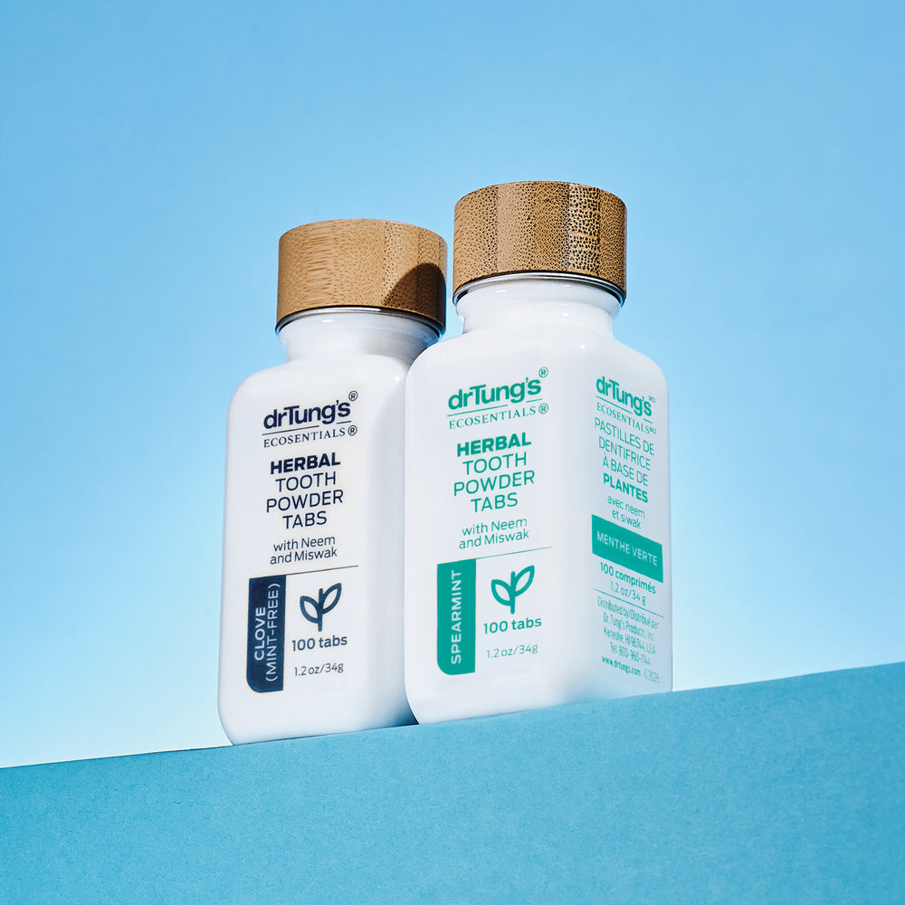 Herbal Toothpowder Tabs Mint-Free and Spearmint - DrTung’s